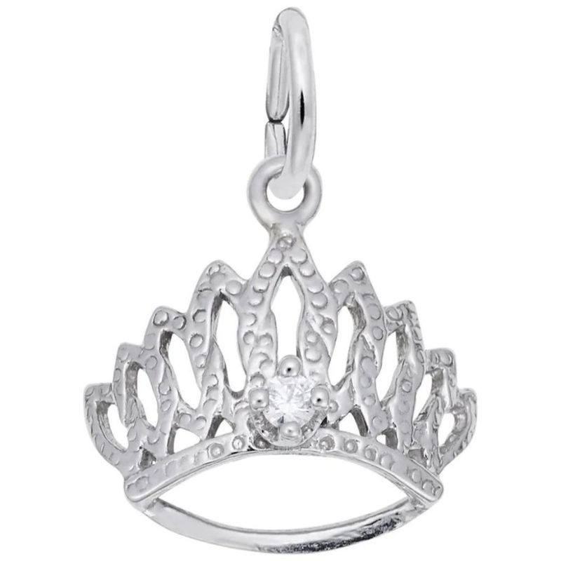 Tiara with April Birthstone