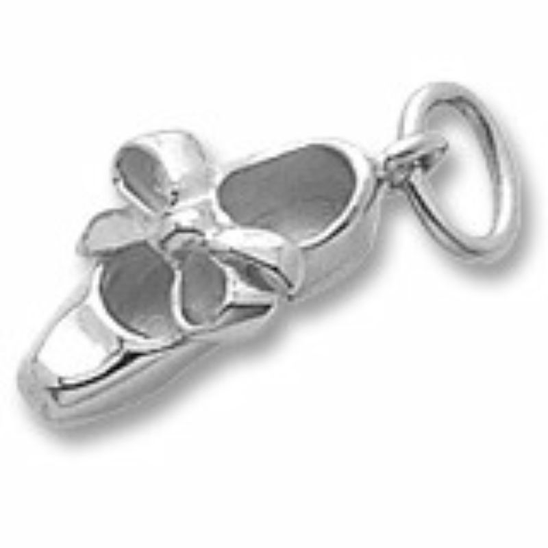 Tap Shoe with Ribbon Charm