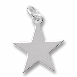 SS Star Classic Series Charm 15.87mm x 15.36mm