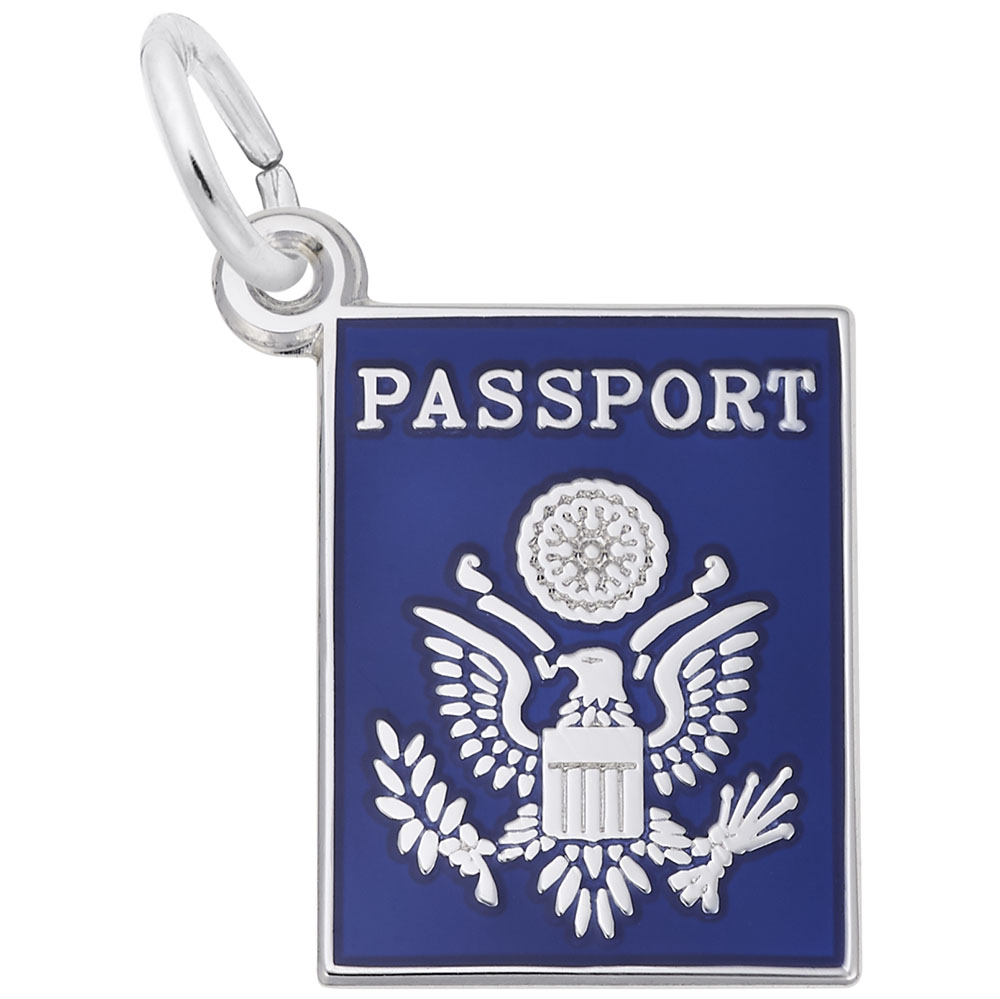 SS United States Passport Charm