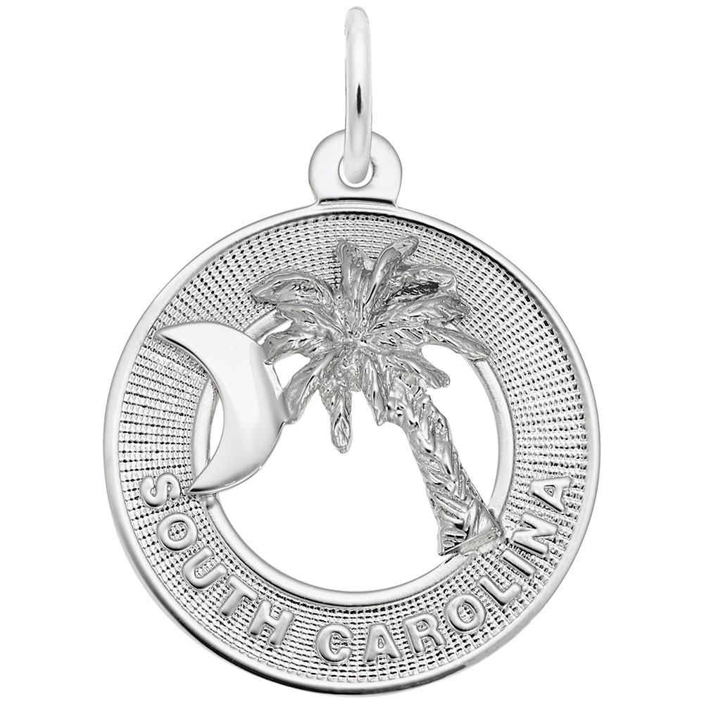 REMBRANDT South Carolina Palmetto Ring Charm