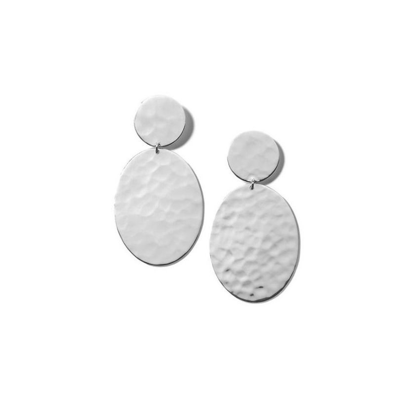 IPPOLITA Classico Crinkle Snowman Earrings