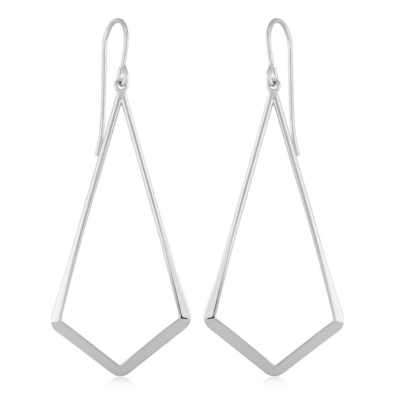 CARLA Open V Drop Earrings