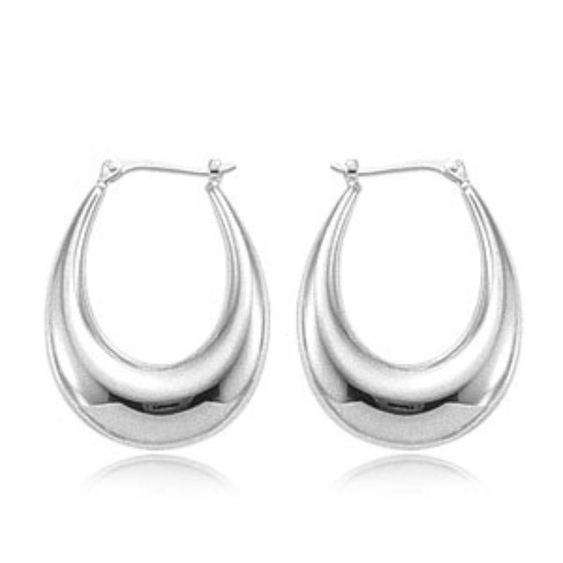 CARLA Saddle Hoop Earrings