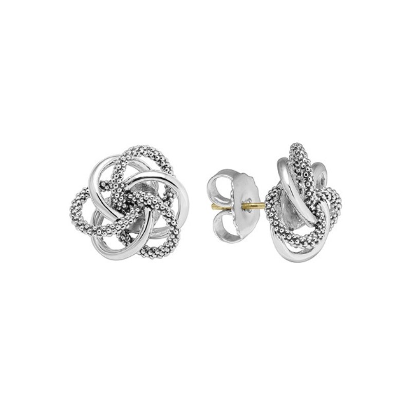 LAGOS Love Knot Large Stud Earrings