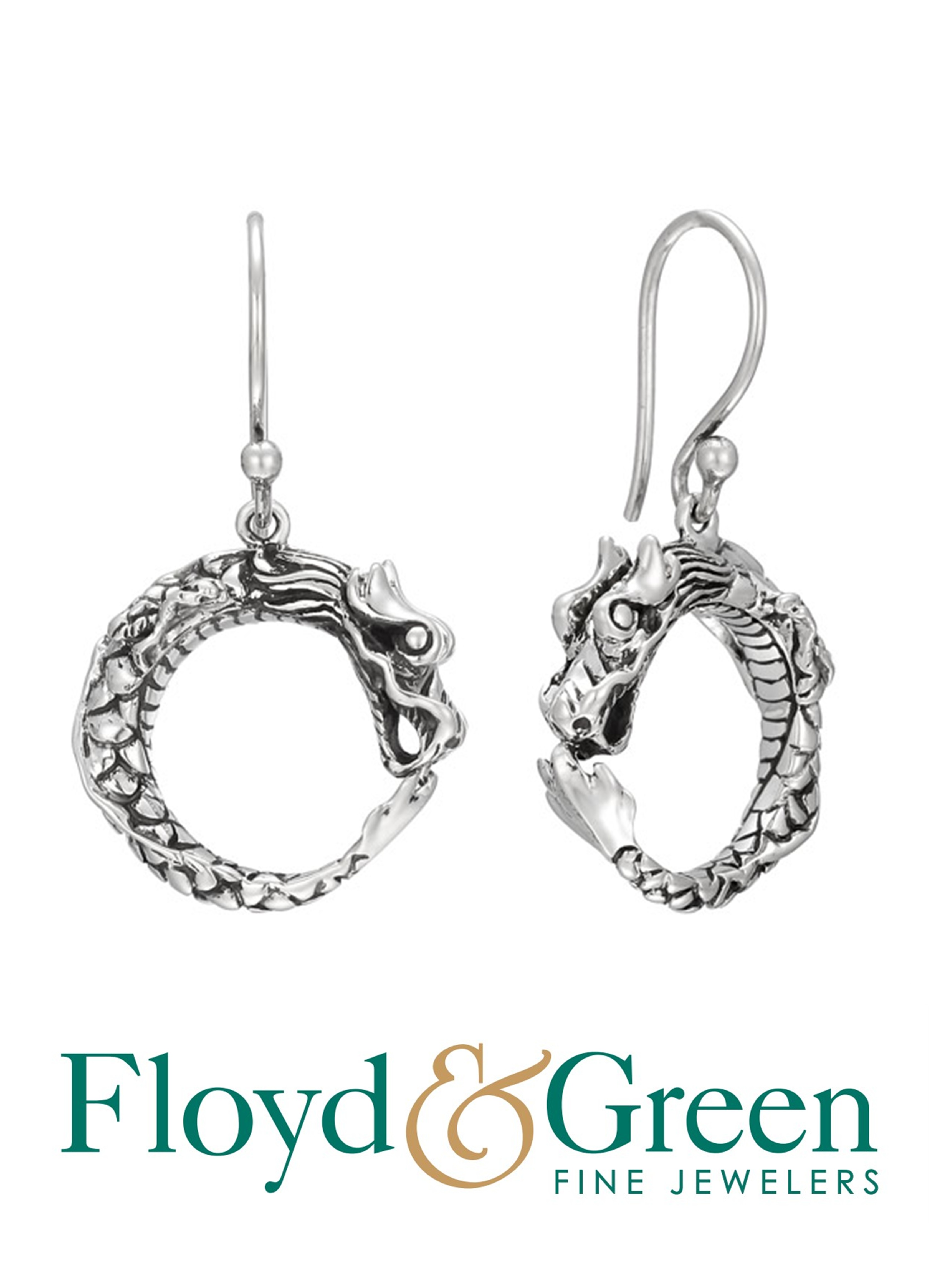 JOHN HARDY Naga Dangle Earrings