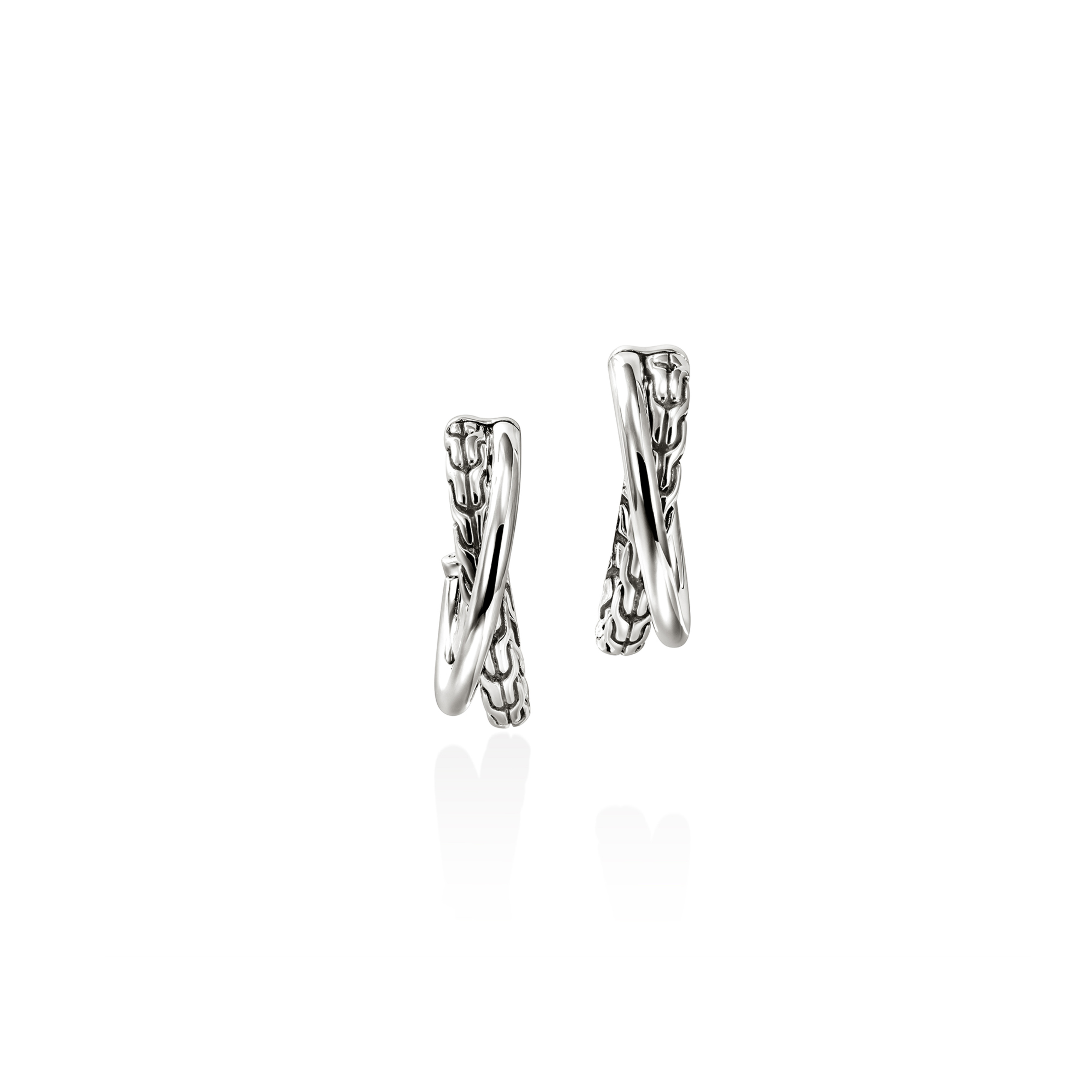 JOHN HARDY Essentials Medium Crossover Earrings