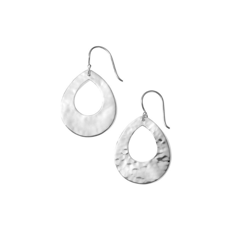 IPPOLITA Classico Crinkle Open Teardrop Earrings