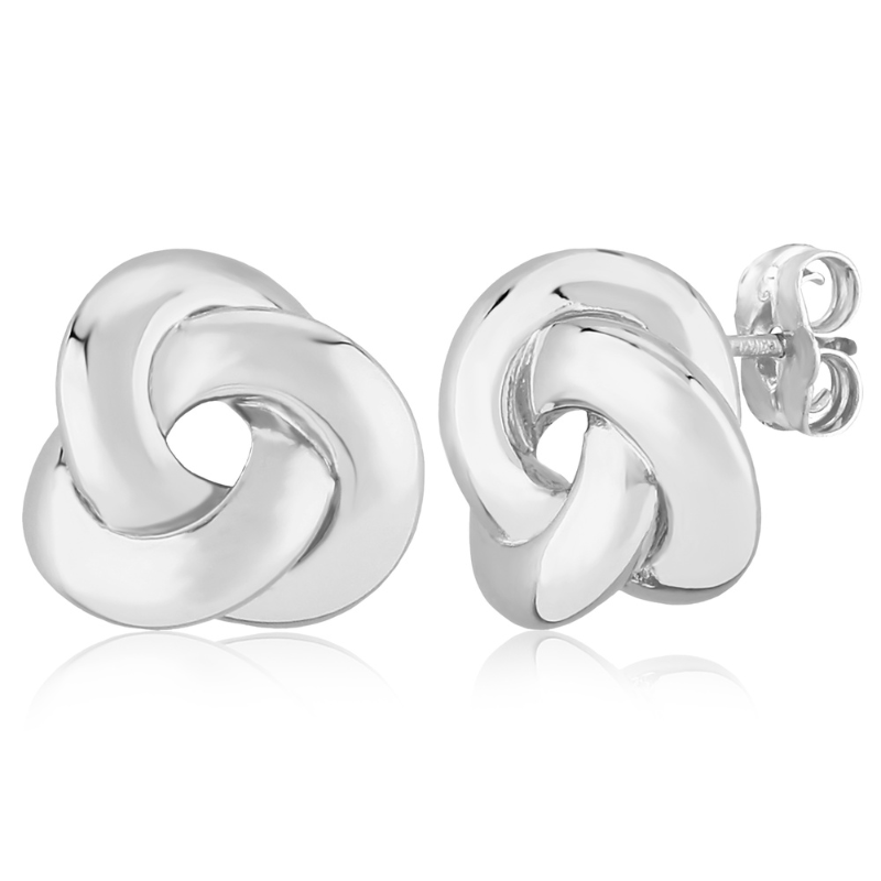 CARLA Small Knot Stud Earrings