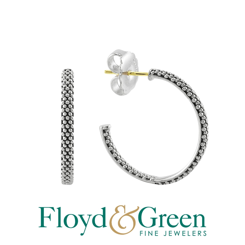 LAGOS Caviar Hoop Earrings