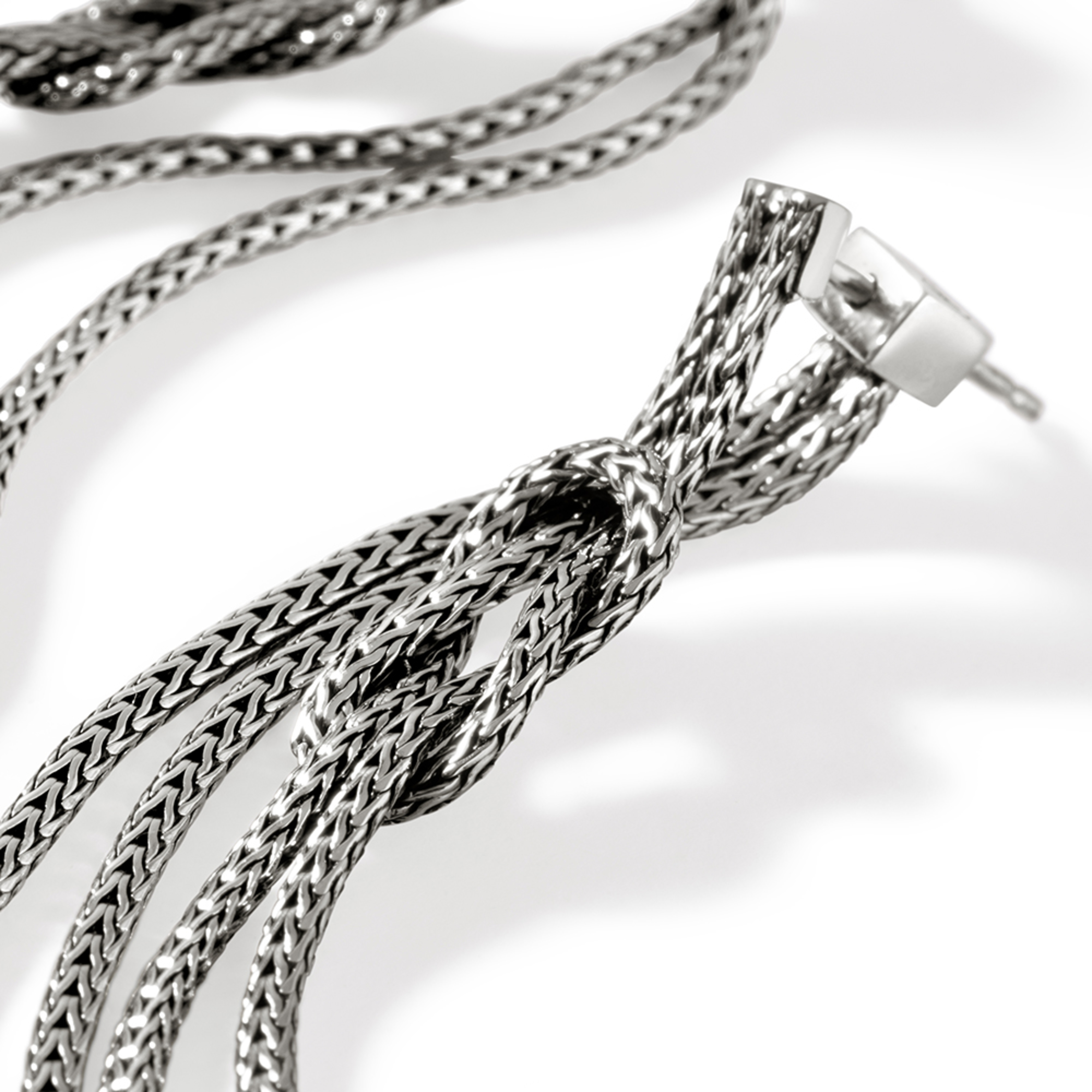 JOHN HARDY Love Knot Drop Earrings