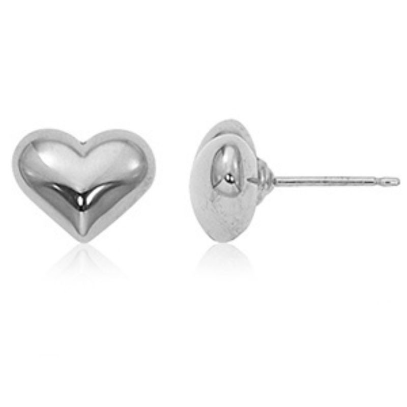 CARLA Puff Heart Stud Earrings