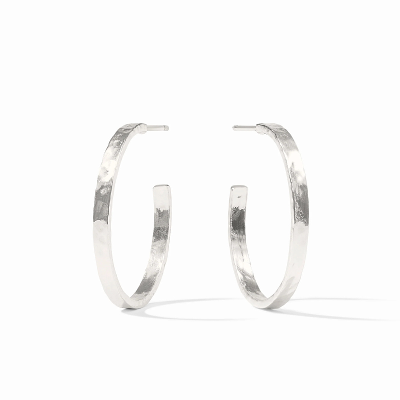 JULIE VOS Crescent Hoop Earrings
