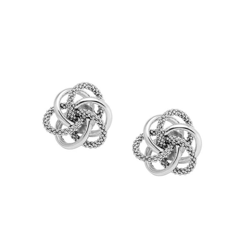 LAGOS Love Knot Large Stud Earrings
