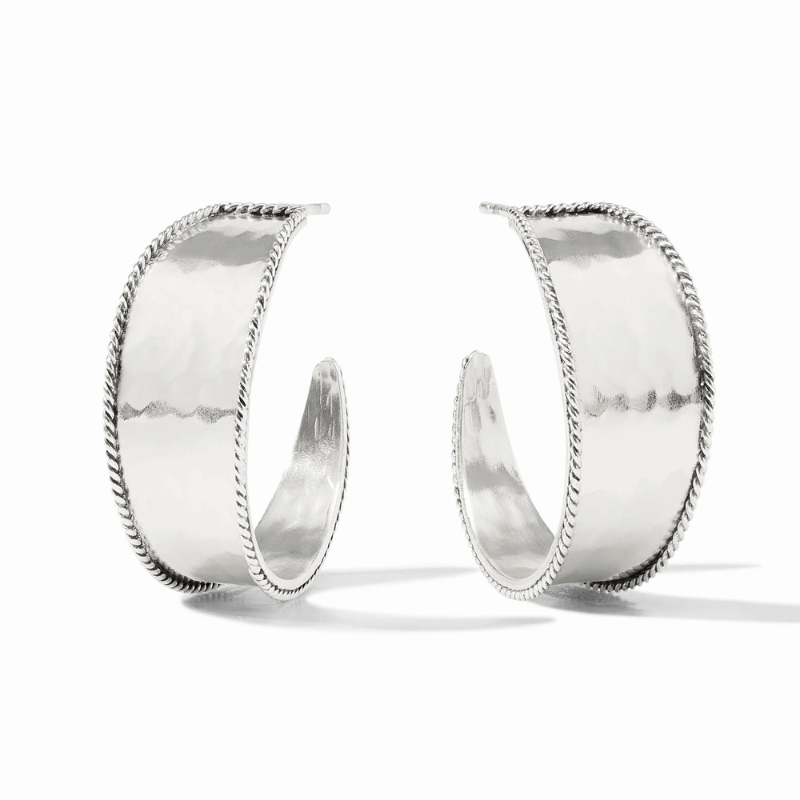 JULIE VOS Savoy Hoop Earrings