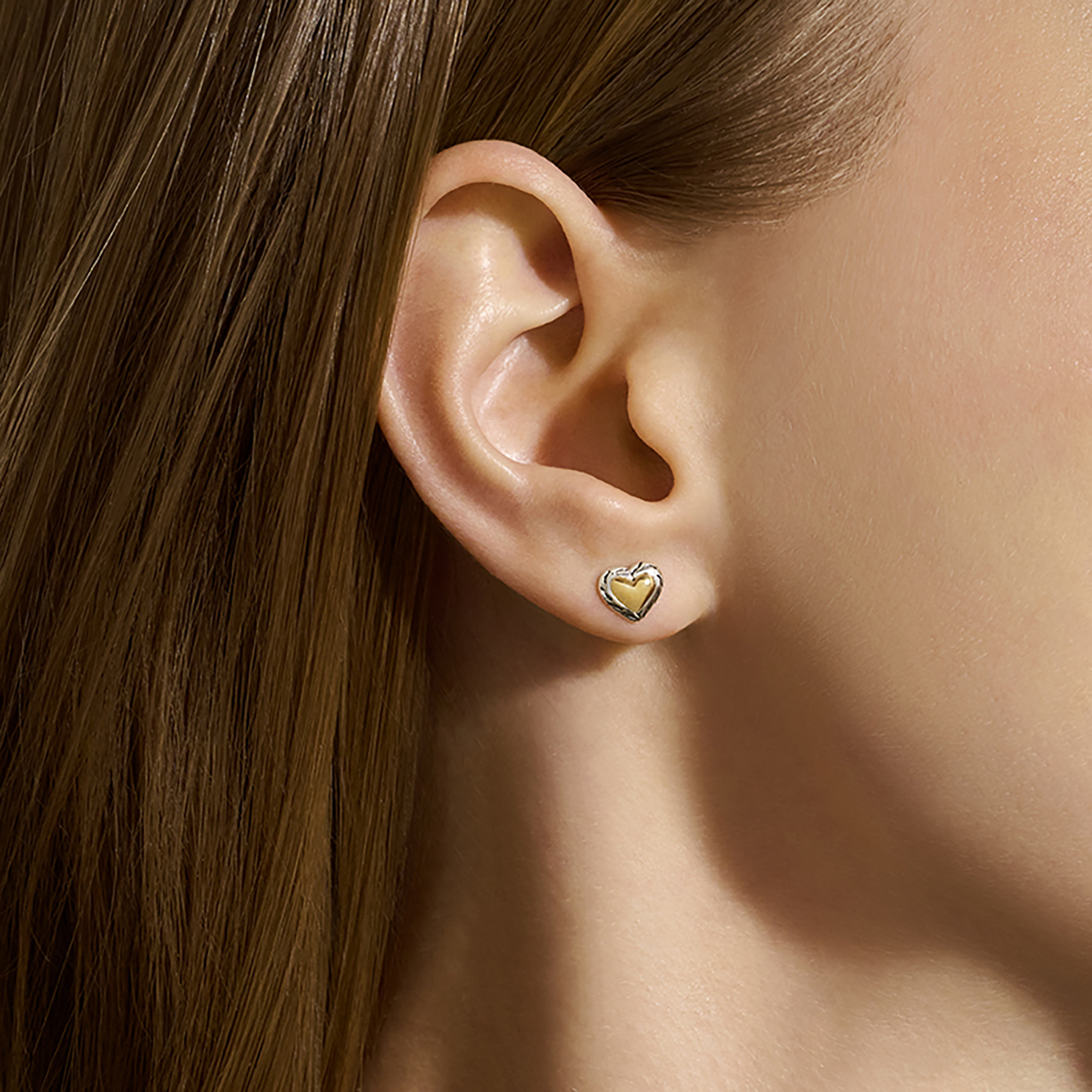 JOHN HARDY JH Essentials Heart Stud Earrings