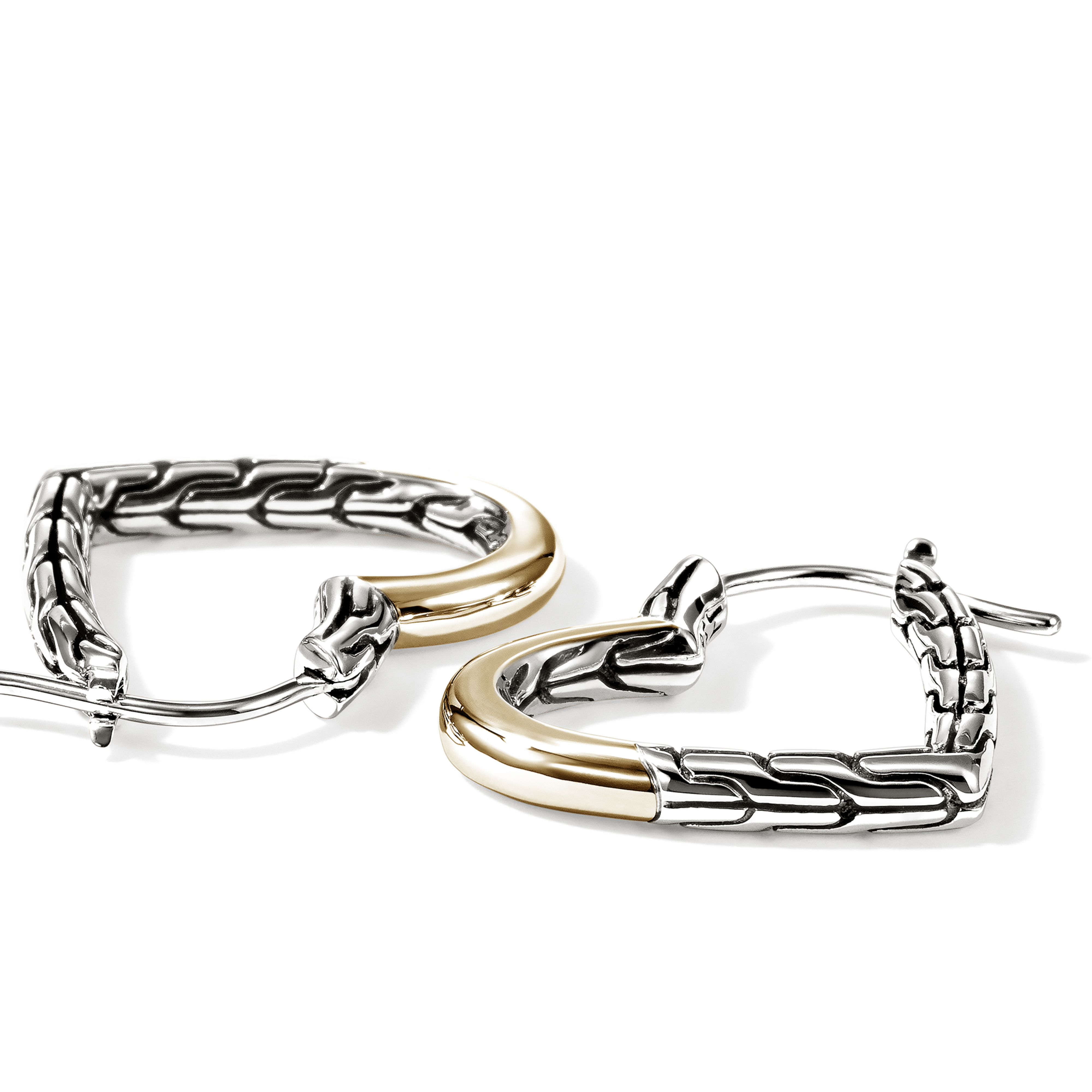 JOHN HARDY JH Essentials Heart Hoop Earrings