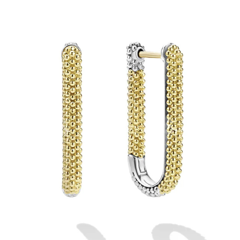 SS/18K Cav Lux Clip 23mm Hoop Ear