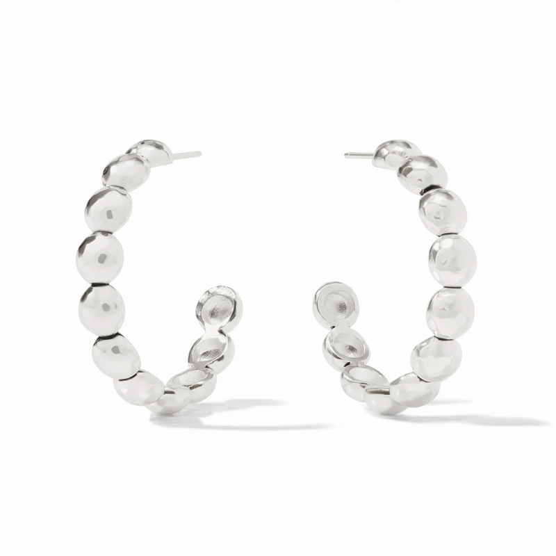 JULIE VOS Large Solara Nova Hoop Earrings