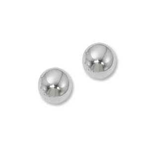 SS 6MM BALL EARRINGS