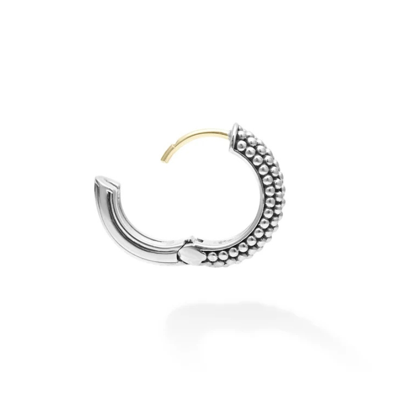 LAGOS Signature Caviar Caviar Huggie Earrings