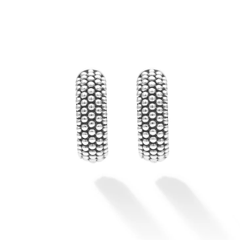 LAGOS Signature Caviar Caviar Huggie Earrings