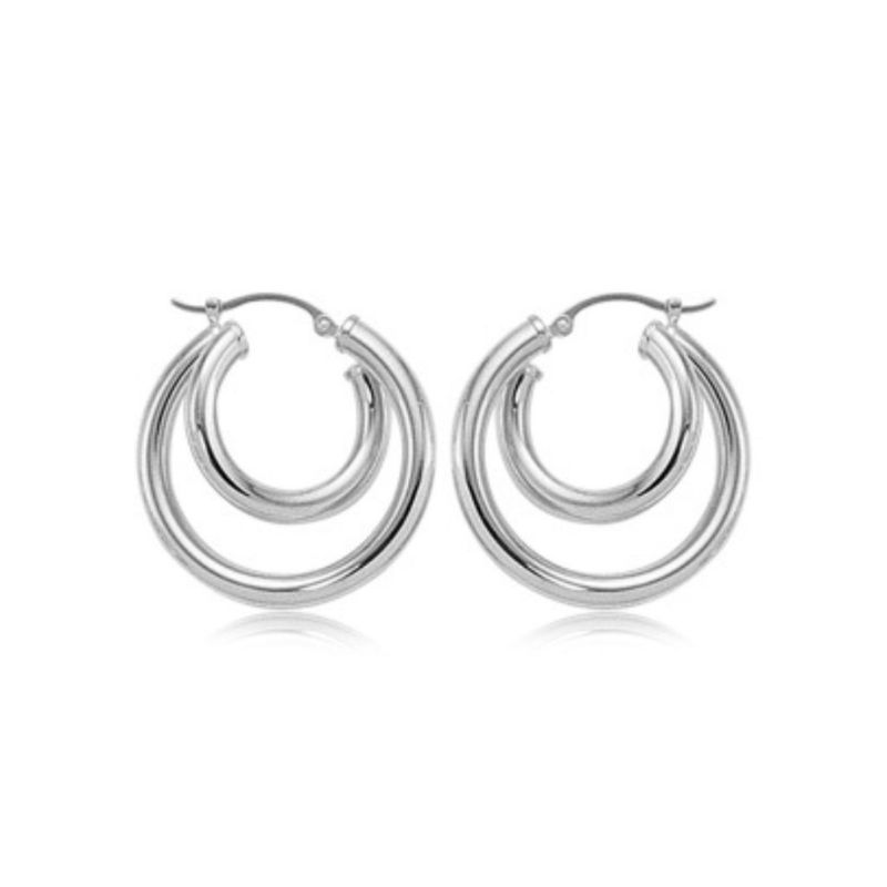 CARLA Double Hoop Earrings