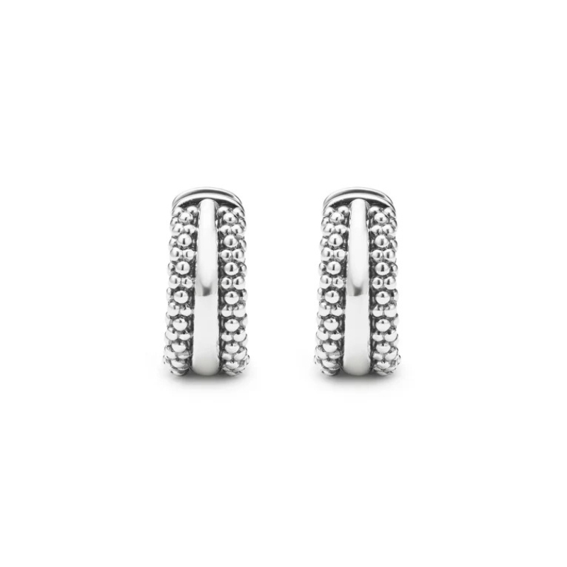 LAGOS Caviar Huggie Hoop Earrings