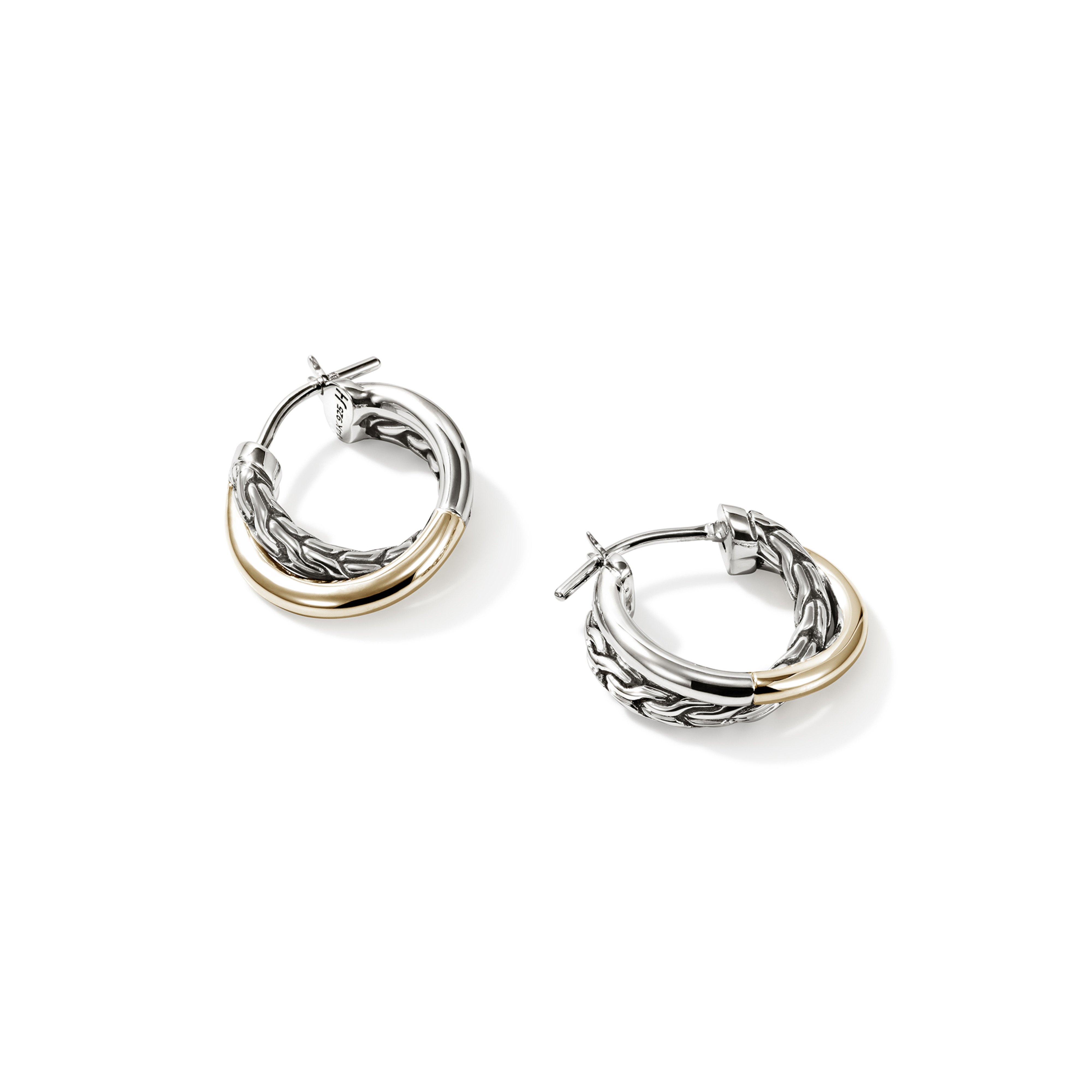 JOHN HARDY Essentials Crossover Hoop Earrings