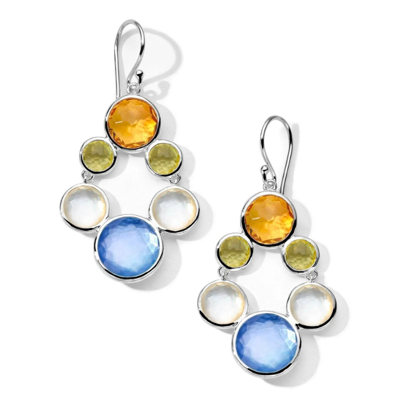 SS Lollipop Lollitini Chandelier Earrings in Wildflower