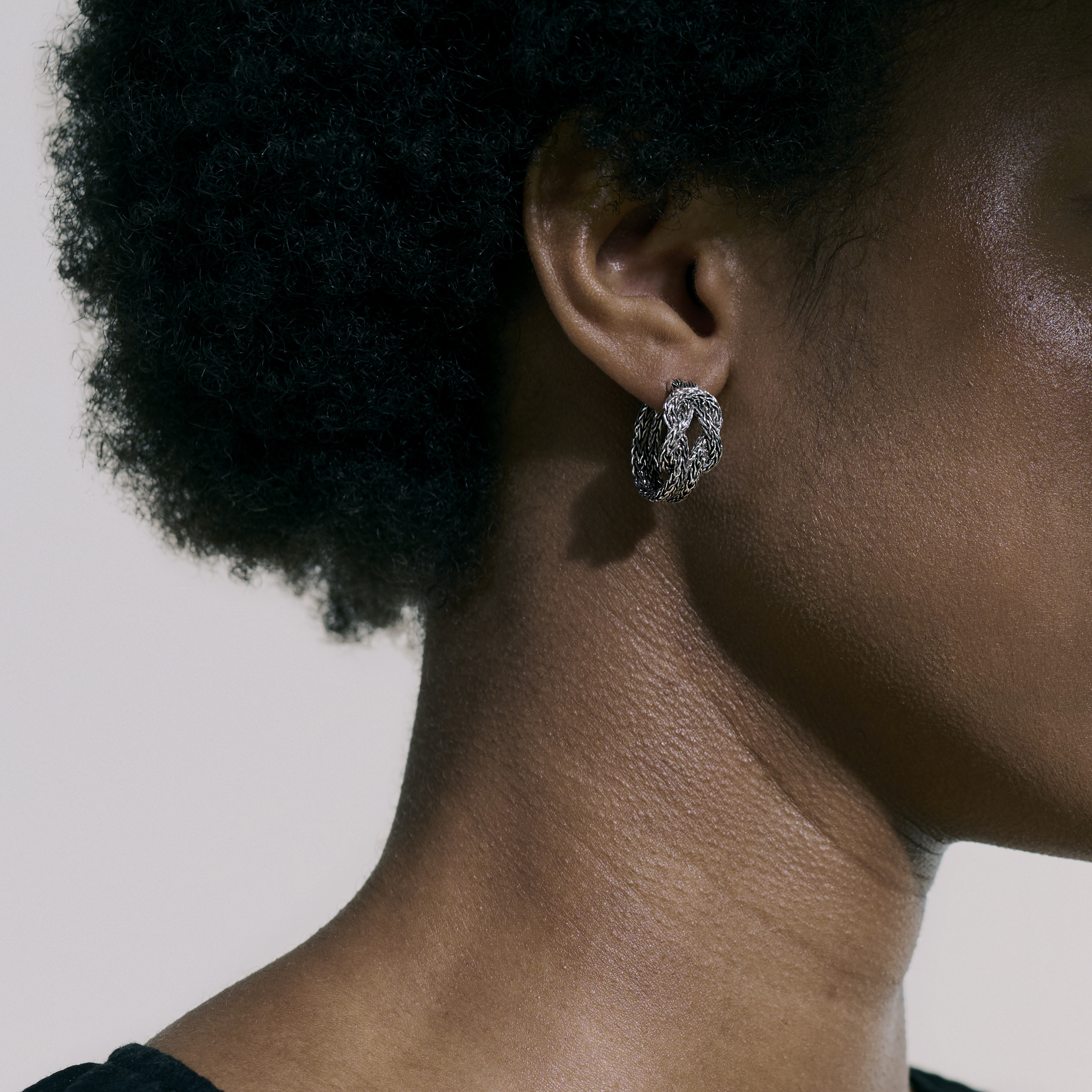 JOHN HARDY Love Knot Hoops