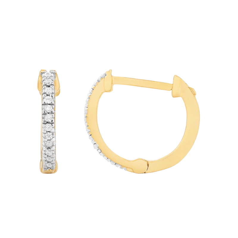 ELLA STEIN Half-Hearted Adventure? Never! Hoop Earrings