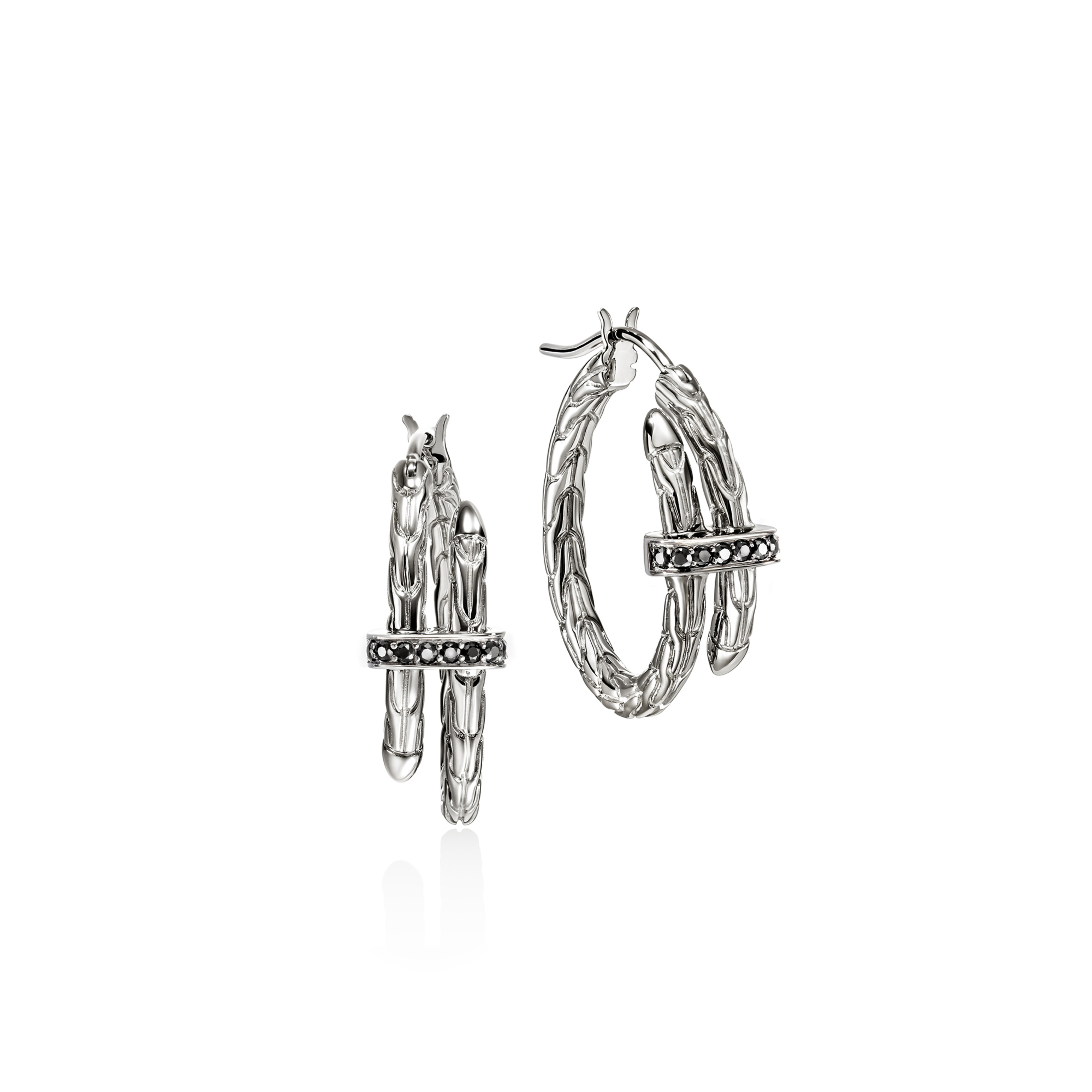 JOHN HARDY Spear Hoop Earrings