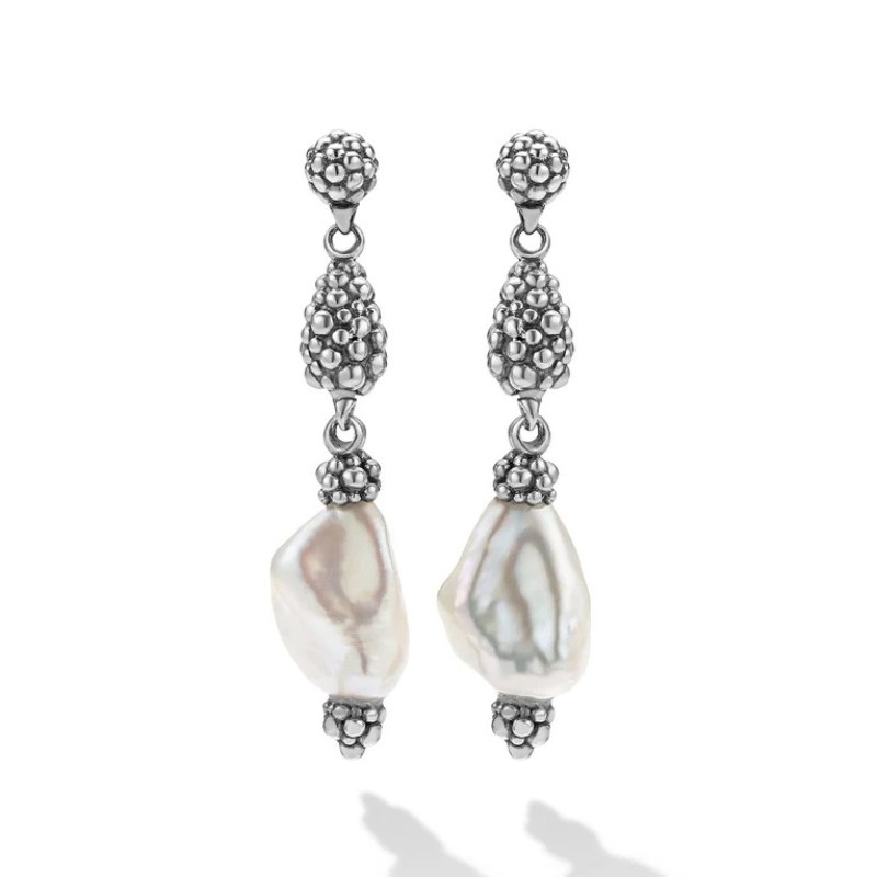 LAGOS Keshi Pearl Drop Earrings