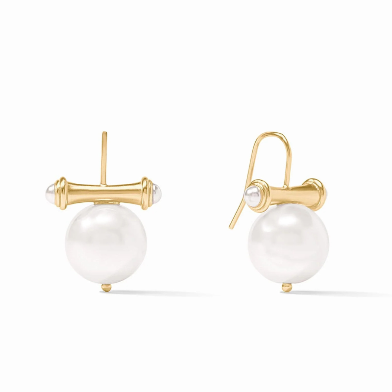 Bamboo Pearl Earring