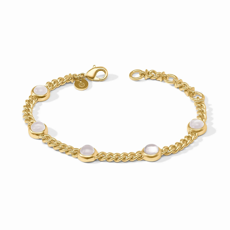 Dolce Delicate Bracelet in Iridescent Clear Crystal
