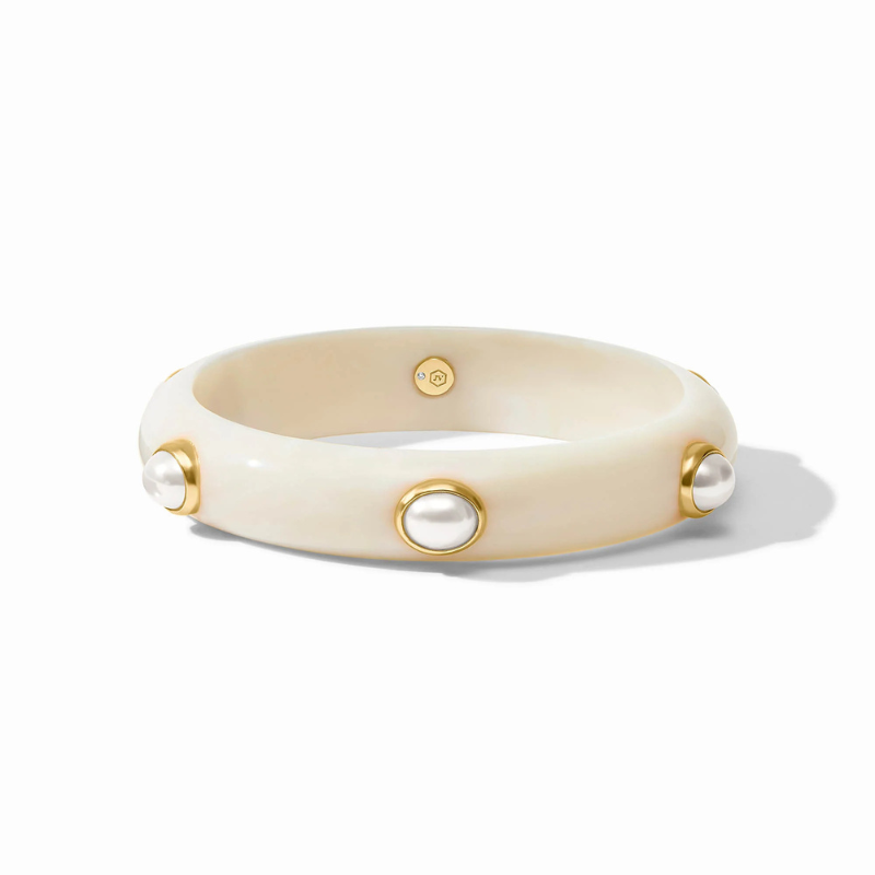 Carnaby Stone Bangle Colette in Pearl Size Medium
