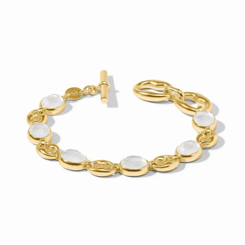 Laguna Stone Bracelet in Iridescent Clear Crystal