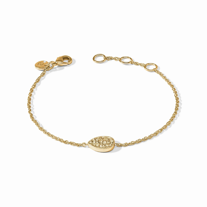 JULIE VOS November Birthstone Teardrop Delicate Bracelet