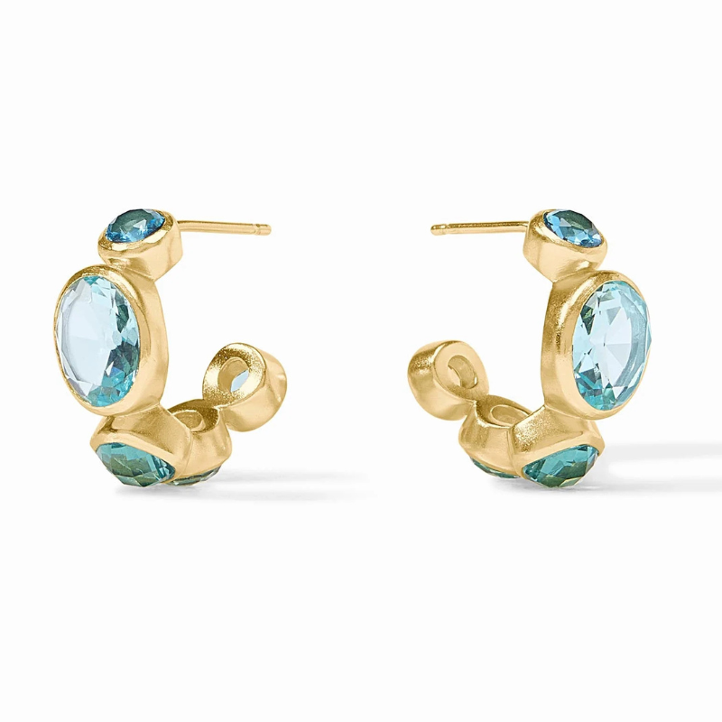 JULIE VOS Small Kaleidoscope Hoop Earrings