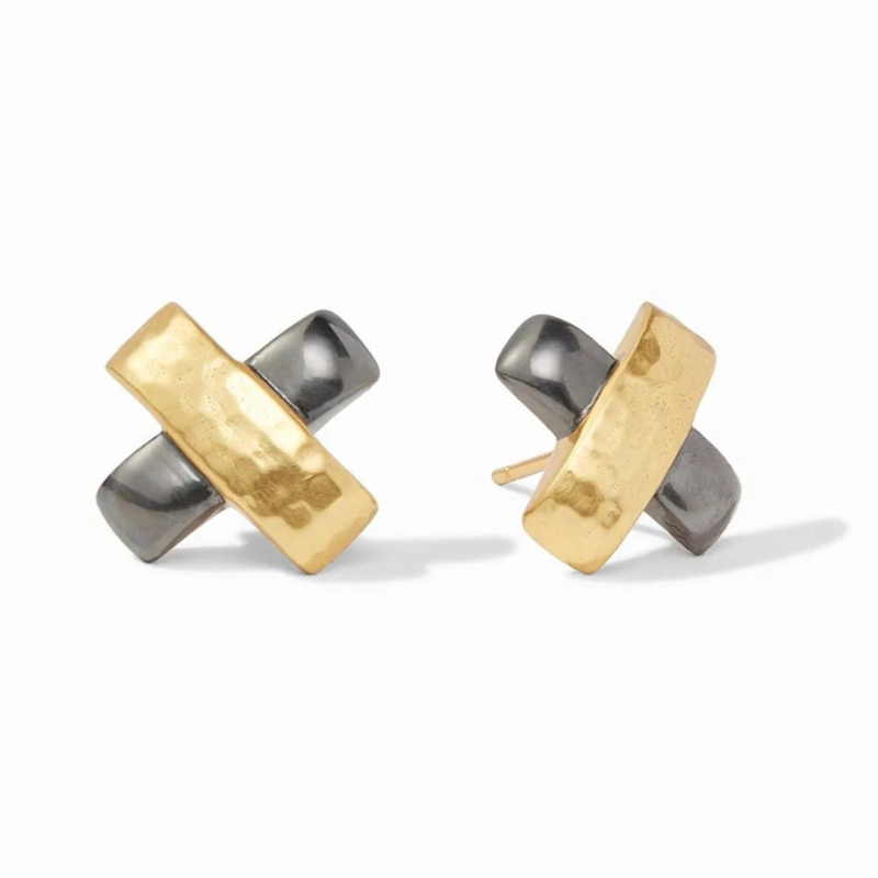 JULIE VOS Catalina X Mixed Metal Stud