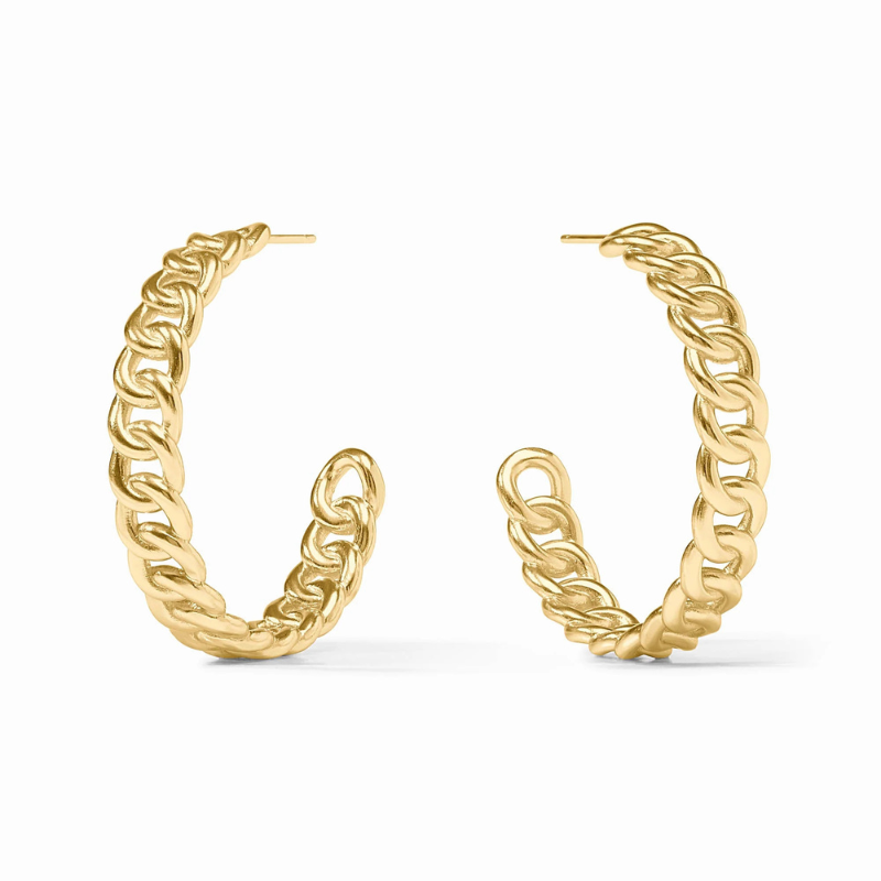JULIE VOS Large Dolce Hoop Earrings