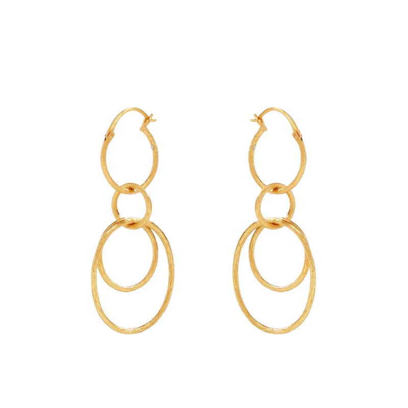 JULIE VOS Simone 3-in-1 Earring