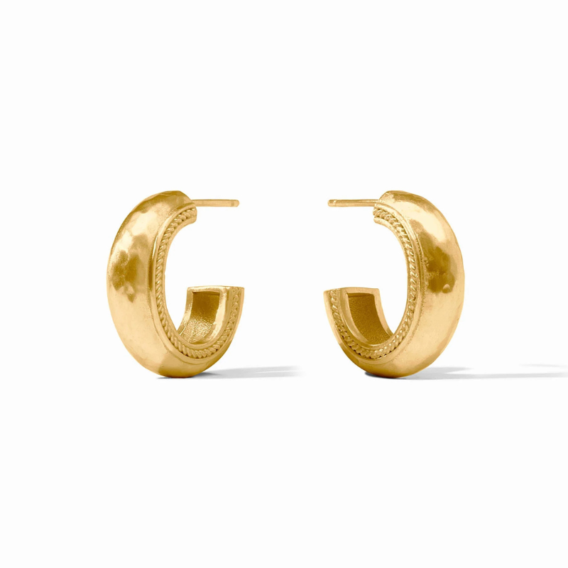 JULIE VOS Small Cannes Hoop Earrings