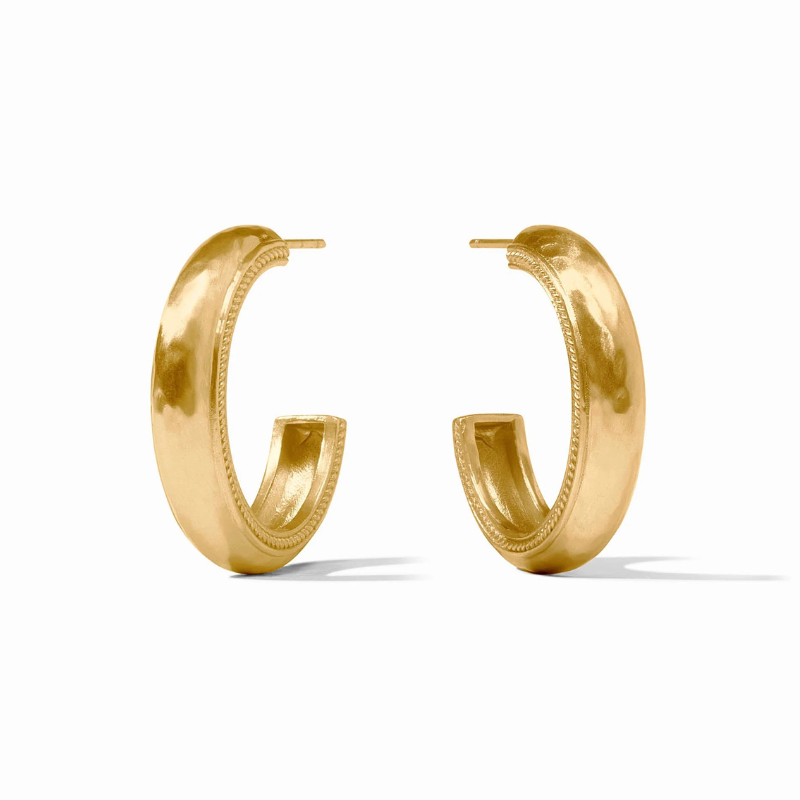 JULIE VOS Medium Cannes Hoop Earrings