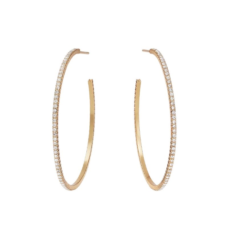 JULIE VOS Large Windsor Hoop Earrings