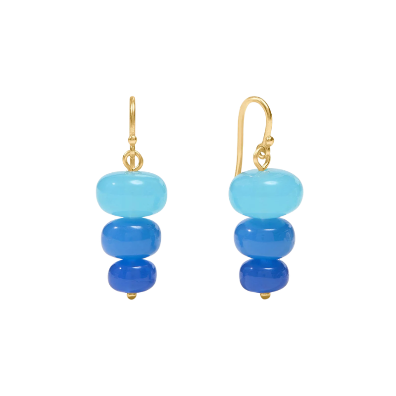 Amalfi Demi Earring in Aqua Multi