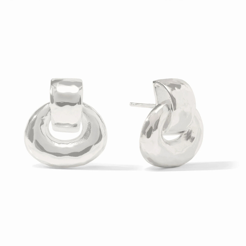 JULIE VOS Avalon Demi Doorknocker Earrings