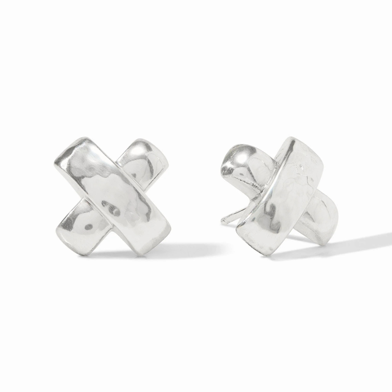 JULIE VOS Catalina X Stud Earrings