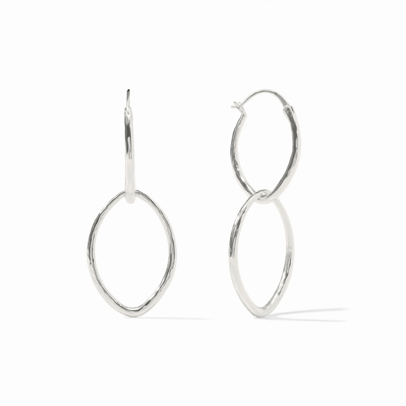 JULIE VOS Fleur-De-Lis 2-in-1 Earring